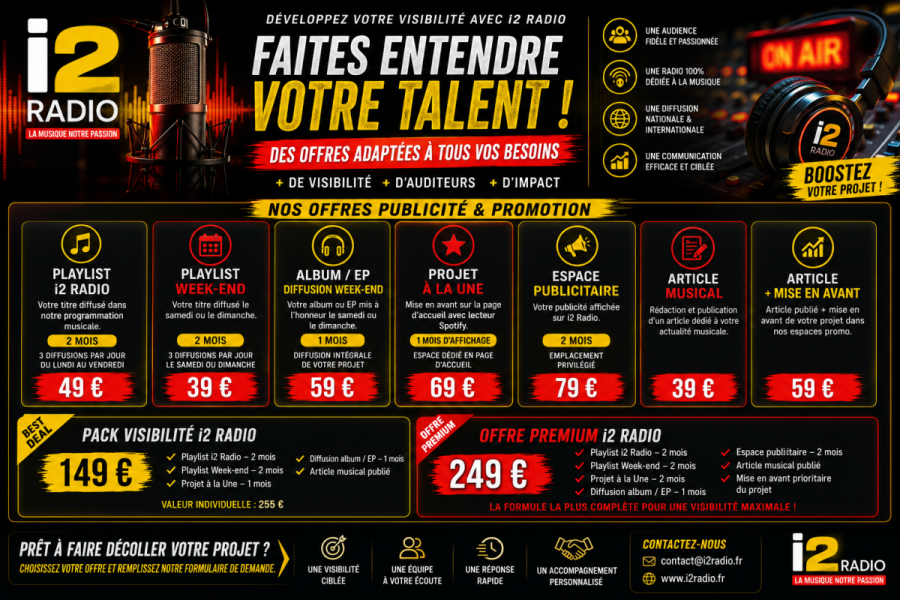 Affiche i2 Radio